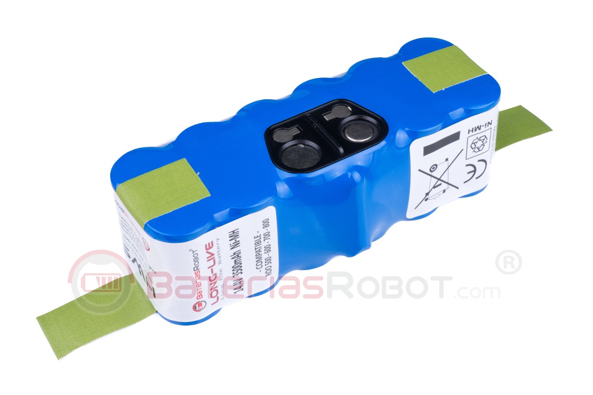 Bateria Para Roomba iRobot Series 500, 600, 700, 800, 900 de 5200 mAh -  Repuestos Fuentes