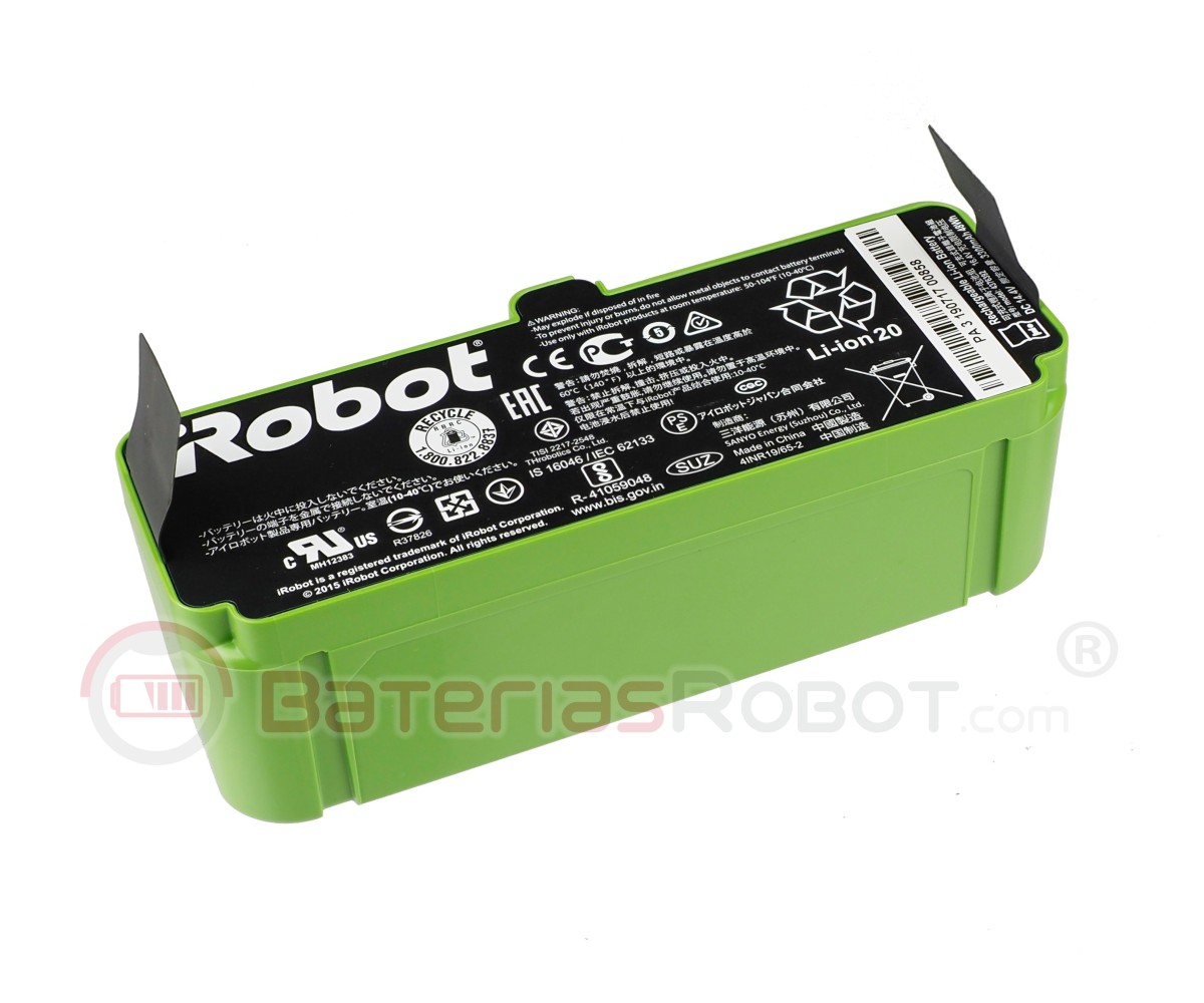 Batterie Roomba d'origine (Lithium 3300mAh) / Fiabilité au meilleur prix