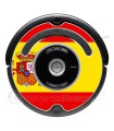 Drapeau de l'Espagne. Autocollant pour Roomba - Série 500 600