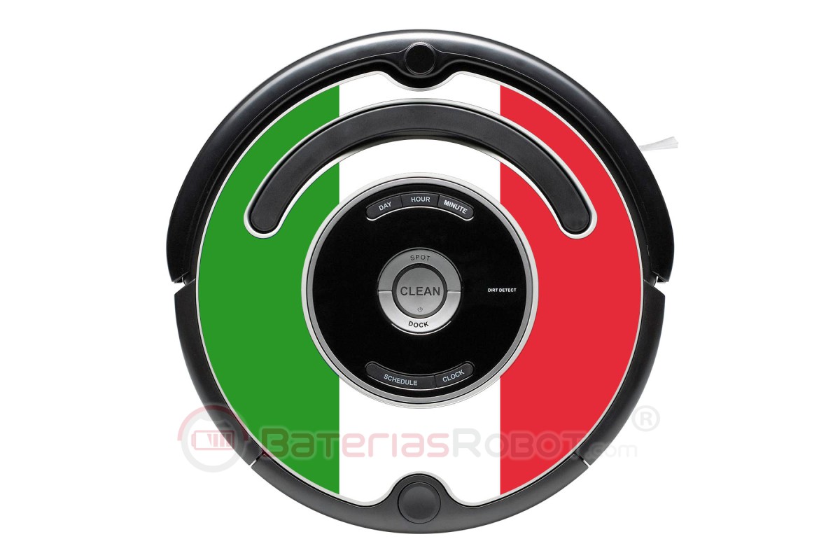 Kristus Have en picnic Ære Flag of Italy. Sticker for Roomba
