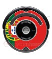 Bandera de Portugal. Pegatina para Roomba - Serie 500 600