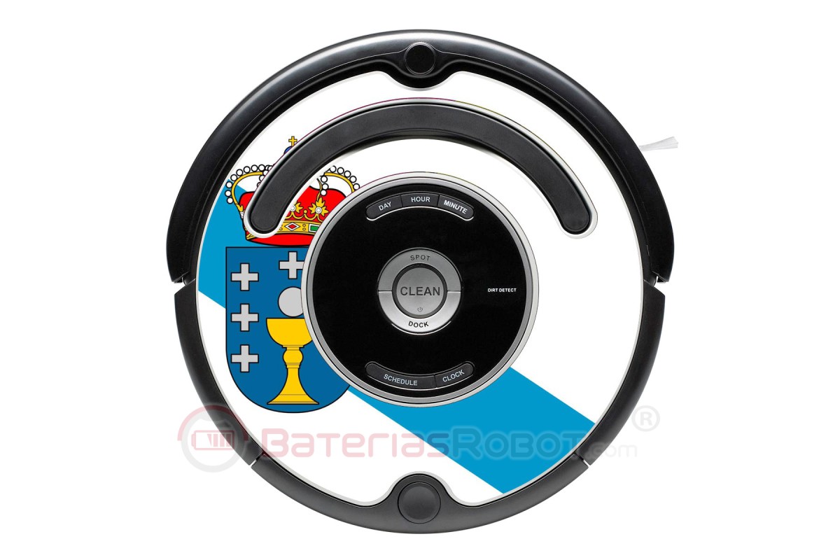 Macchina interna. Vinile decorativo per Roomba - Serie 500 600