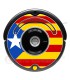 Drapeau Estelada Catalogne. Sticker pour Roomba.