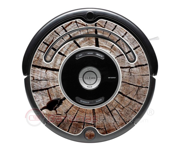 Tronc. Vinyle décoratif pour Roomba