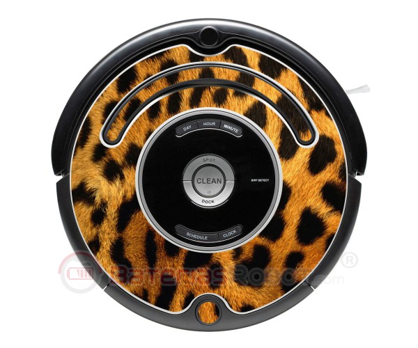 Leopard. Dekorative Vinyl für Roomba - Serie 500 600