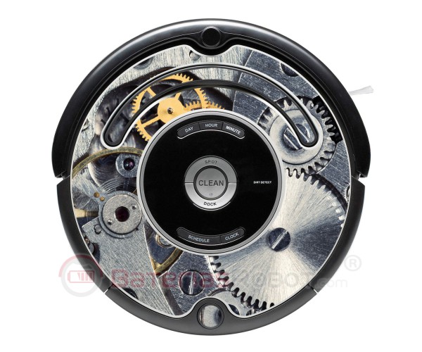 Clockwork. Decorative vinyl for Roomba - Serie 500 600