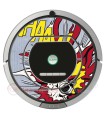POP-ART Explosão. Vinil IRobot Roomba - Serie 700