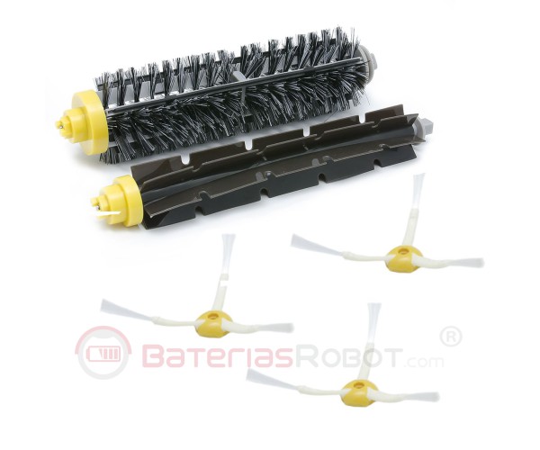 Pack Cepillos Roomba 600 y 700